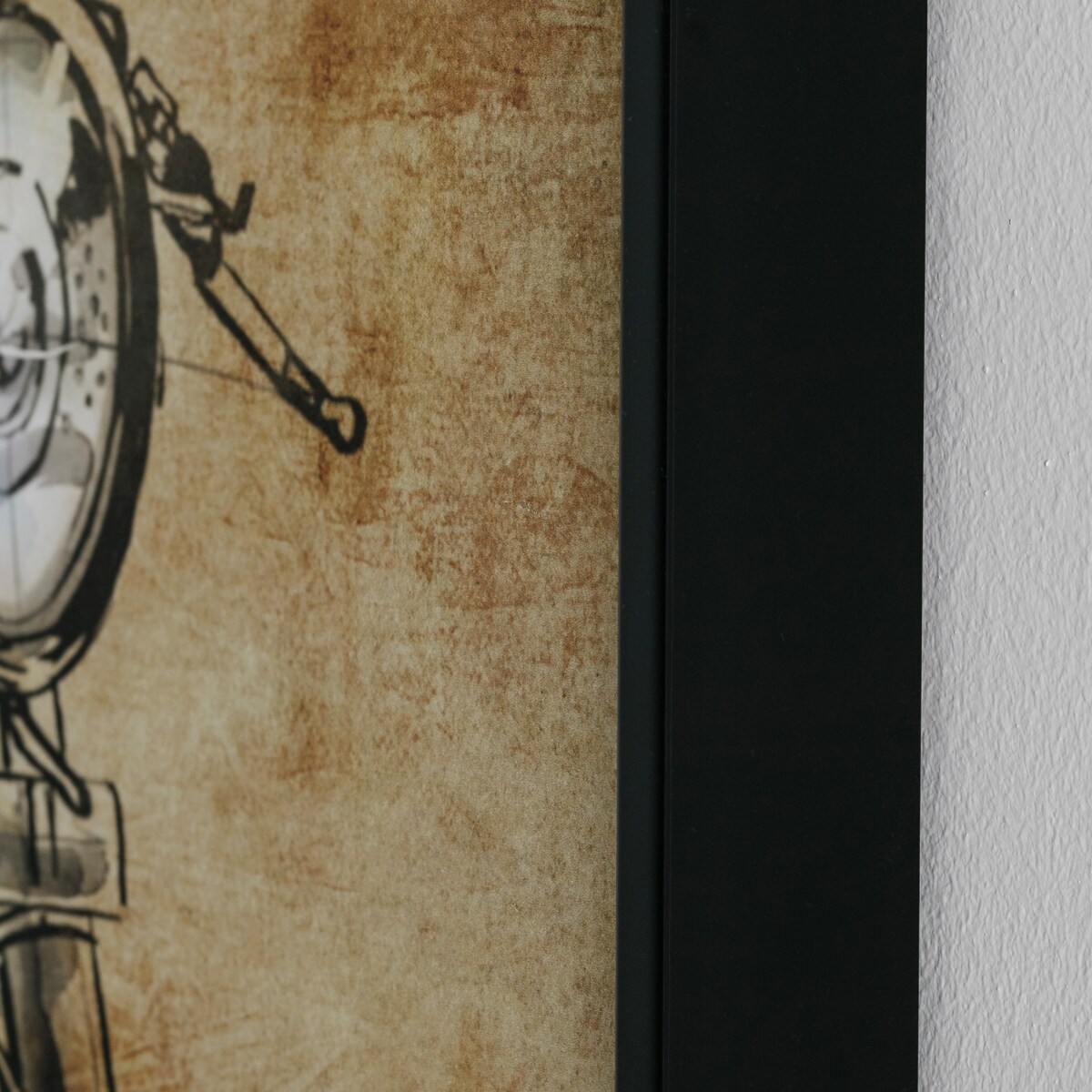 Plakat W Ramie Motoro