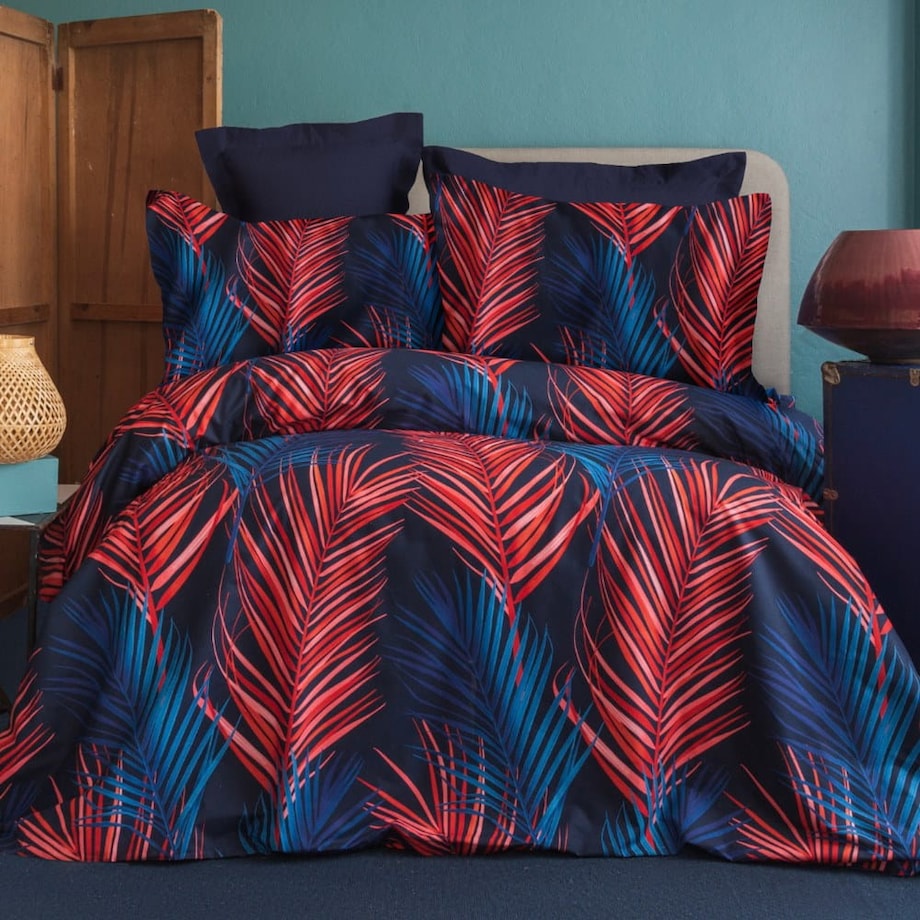 Pościel satyna bawełniana 160x200 Luxury Lagoon