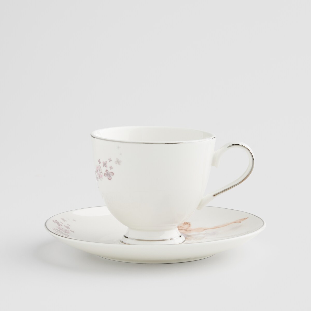 Filiżanka ze spodkiem z baletnicą Natalie