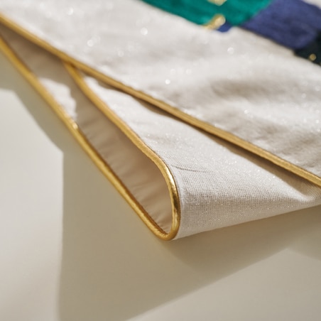 Bieżnik Haftowany Nutpacheris 40x180 cm z motywem dziadka do orzechów