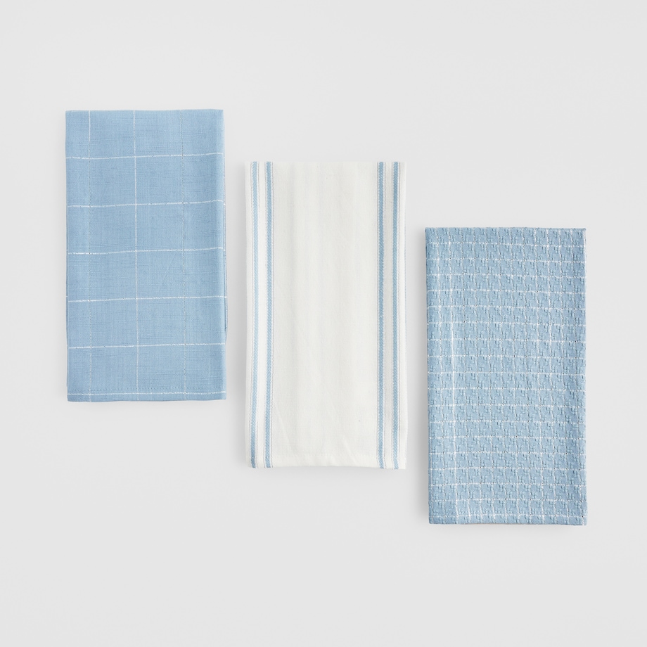 Komplet Ścierek Trini 40x60 cm z motywem kwiatowym