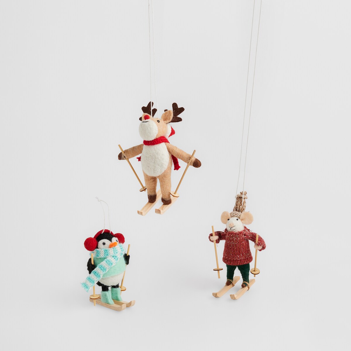 Dekoracja Wisząca Pengiskate z motywem zwierzęcym