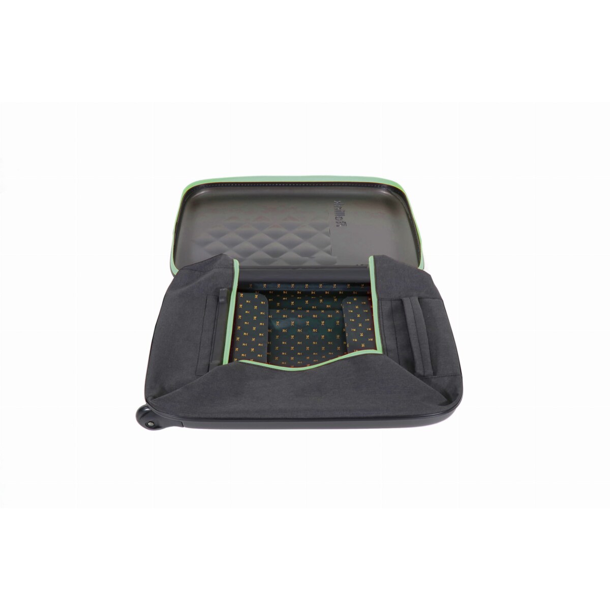 Składana walizka kabinowa Rollink, summer mint