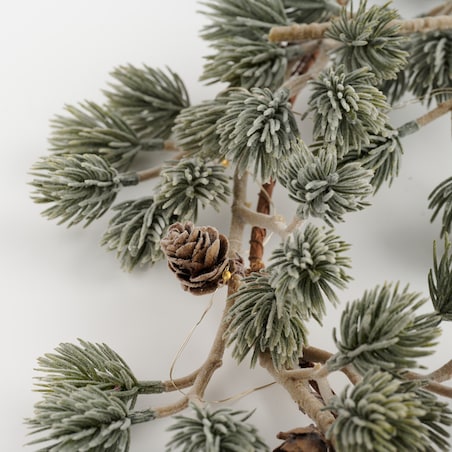 Girlanda LED Mattina z motywem roślinnym