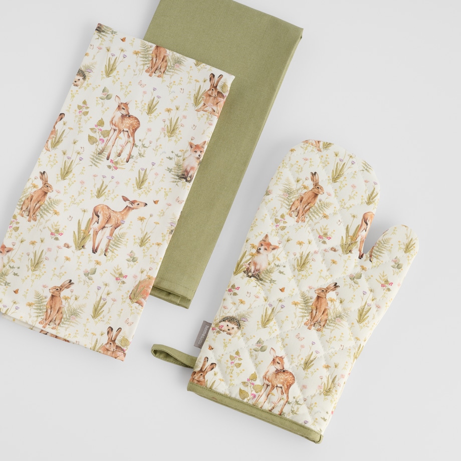 Rękawica Bambik 18x30 cm z motywem zwierzęcym