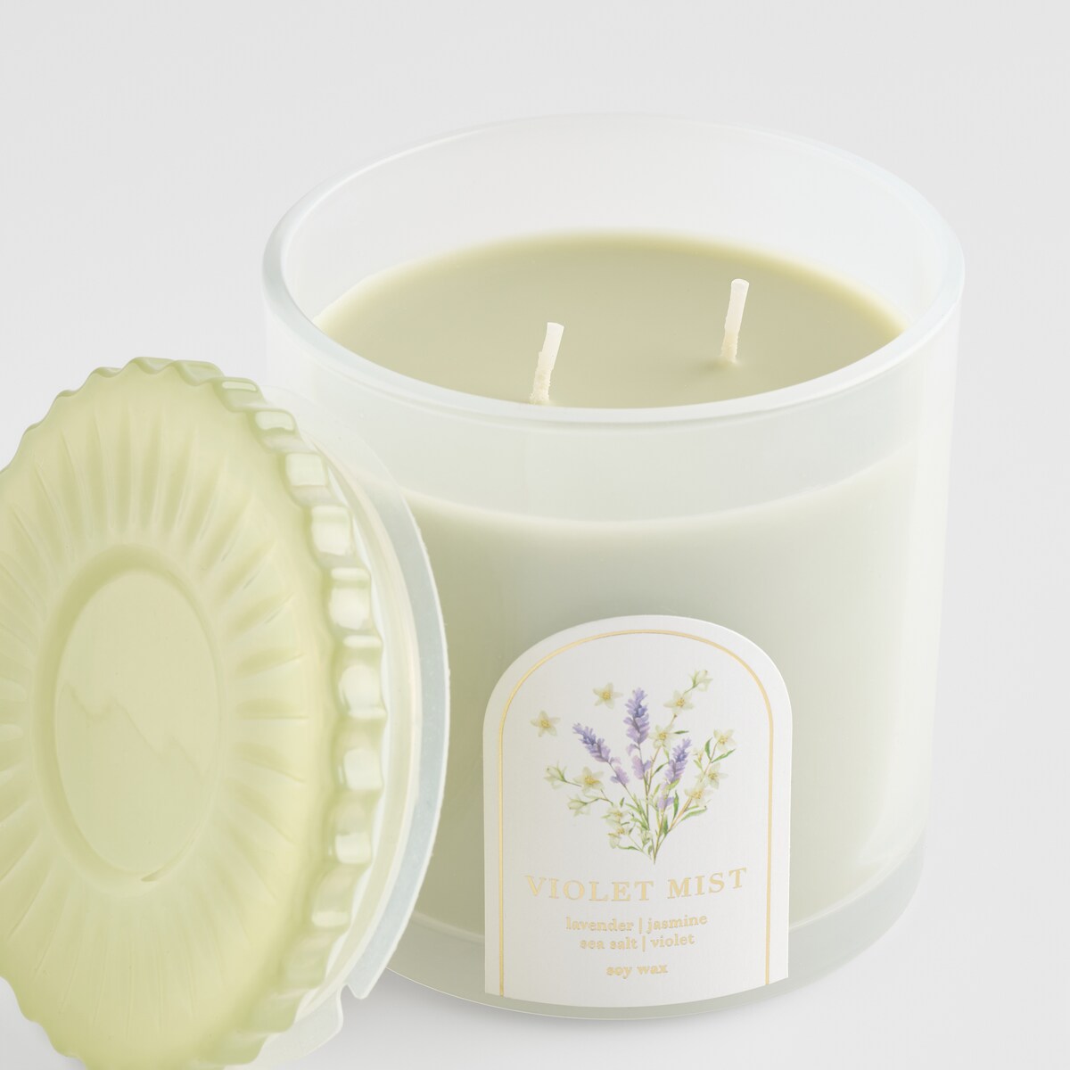 Świeca Zapachowa Bloomis z motywem kwiatowym