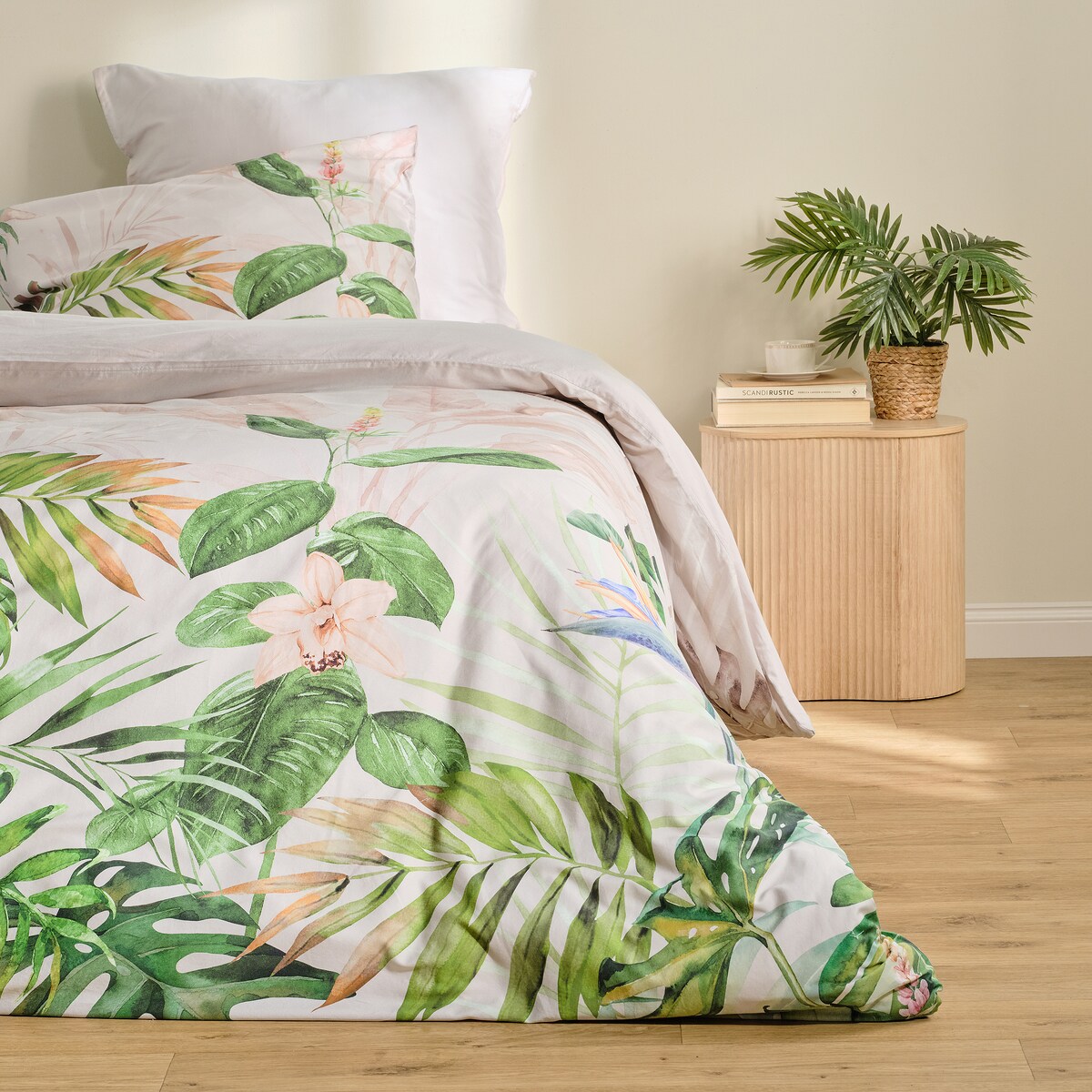 Pościel z bawełny satynowej Limana 200x220 cm