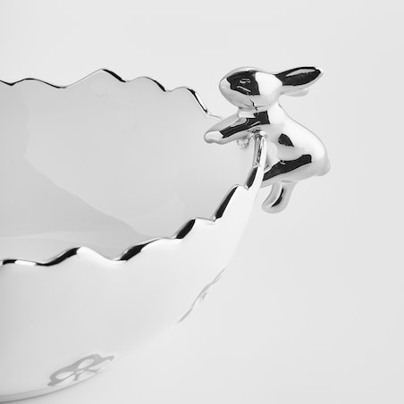 Misa Flosales bunny z motywem kwiatowym i królika