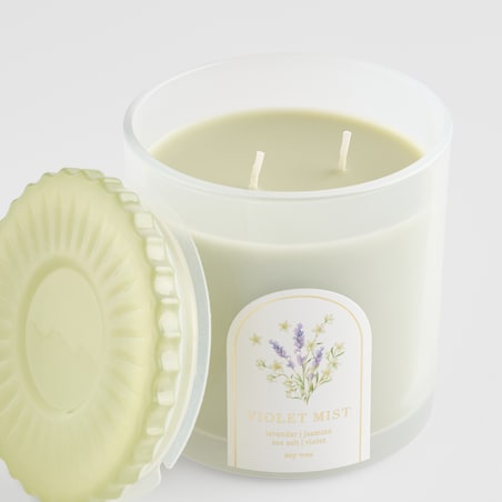 Świeca Zapachowa Bloomis z motywem kwiatowym