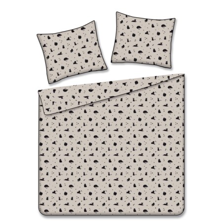 Pościel Bawełniana Fafik 200x220 cm z motywem zwierzęcym