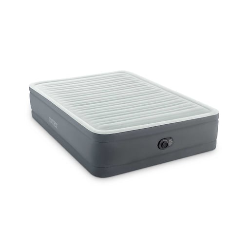 Materac dmuchany Intex z pompką łóżko dwuosobowe 203x152x46 cm 64906ND