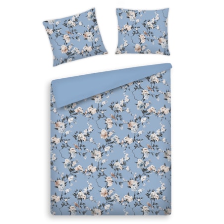 Pościel z bawełny satynowej Solfiera 160x200 cm