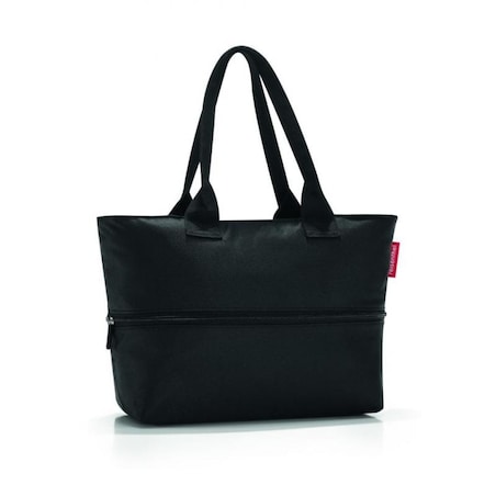 Torba shopper e1 black - poliester, 18 l