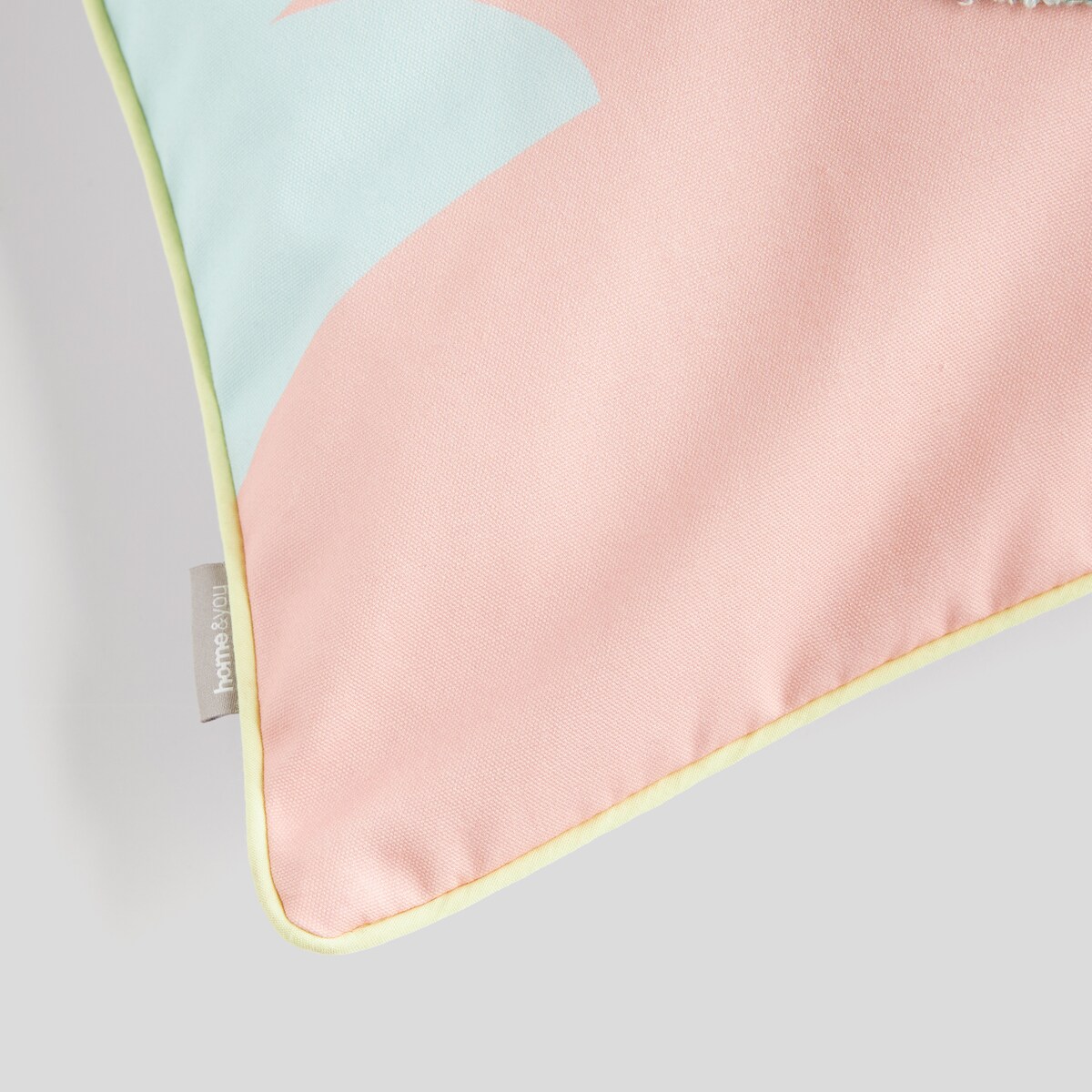 Poszewka Haftowana Radiante 45x45 cm z motywem roślinnym