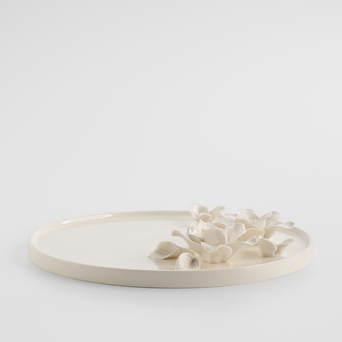 Patera Dekoracyjna Celinos z motywem kwiatowym