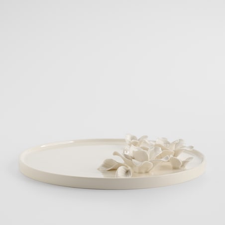 Patera Dekoracyjna Celinos z motywem kwiatowym