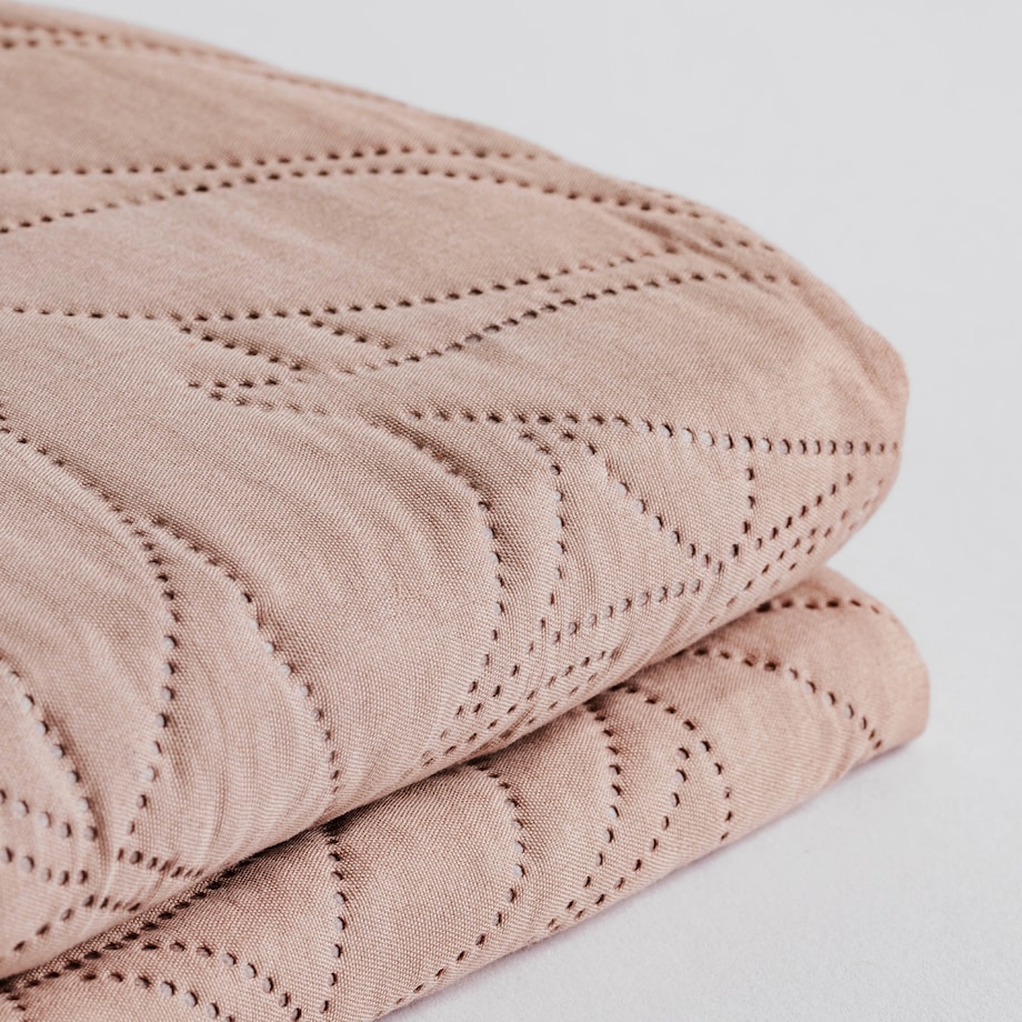 Jednokolorowa narzuta na łóżko Botanical 200x220 cm