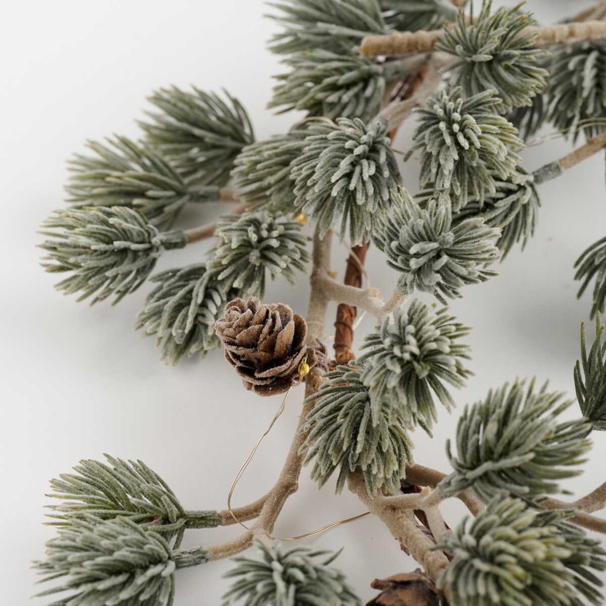 Girlanda LED Mattina z motywem roślinnym