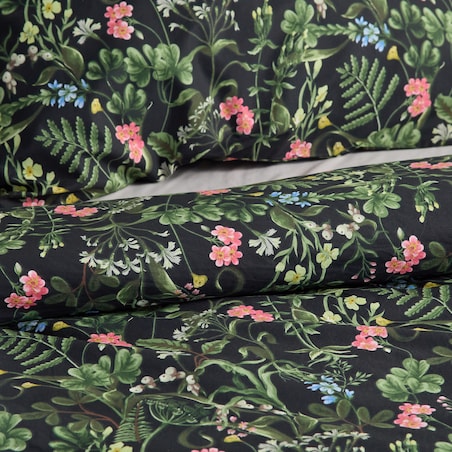 Pościel Bawełniana Lorcan 160x200 cm z motywem kwiatowym