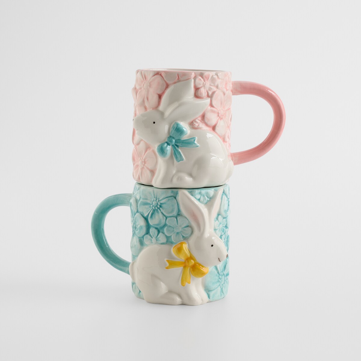 Komplet Kubków Bunpair z motywem królika