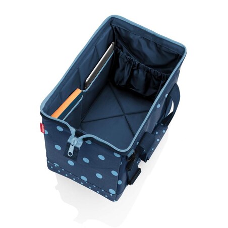 Torba allrounder M mixed dots blue, 18 l