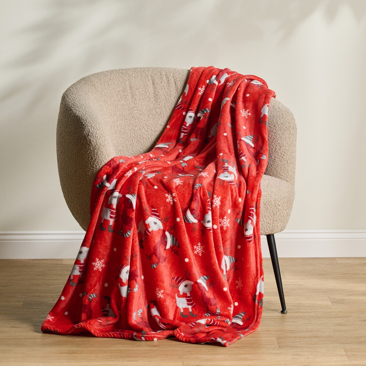 Drukowany koc Festive Vibes 130x170 cm