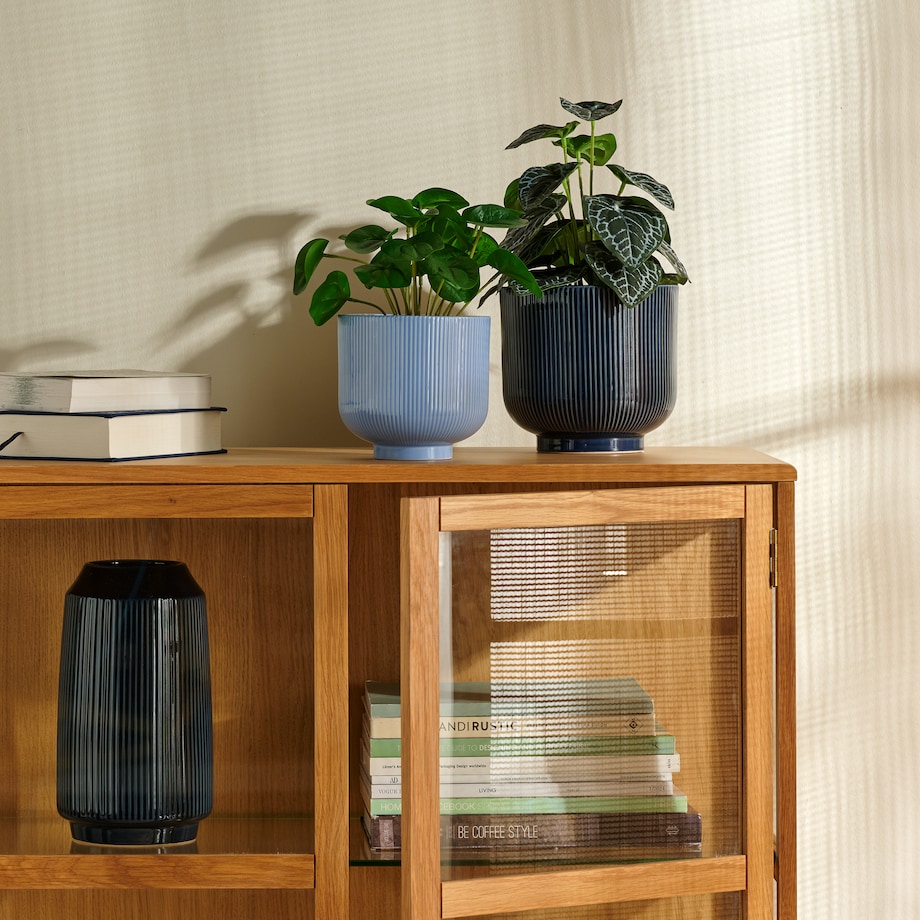 Wazon Silken z motywem geometrycznym