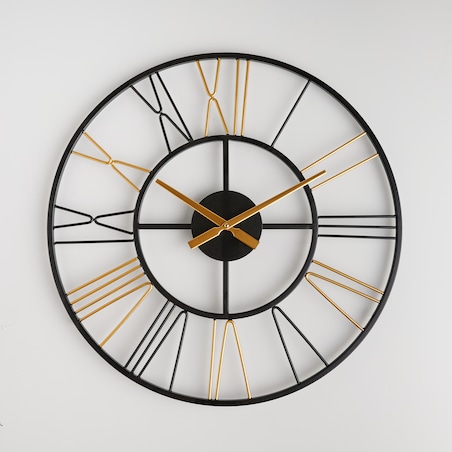 industrialny zegar ścienny almen ø 60 cm