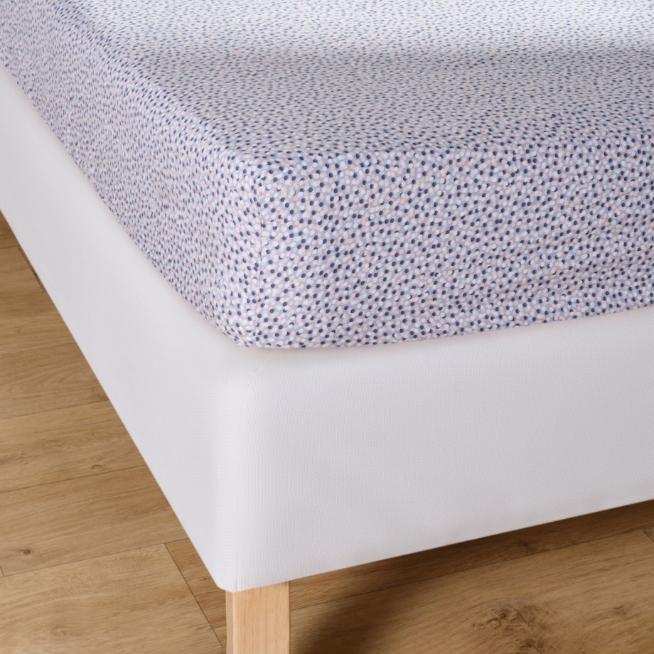 Prześcieradło Z Gumką Ponti 200x220 cm w groszki