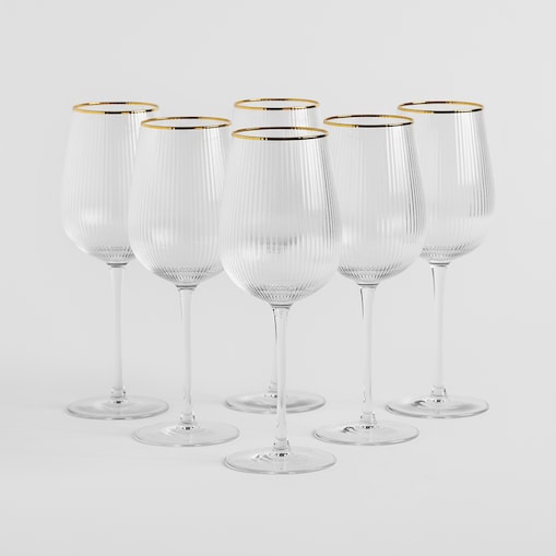 Komplet 6 Kieliszków Do Wina Vanesa