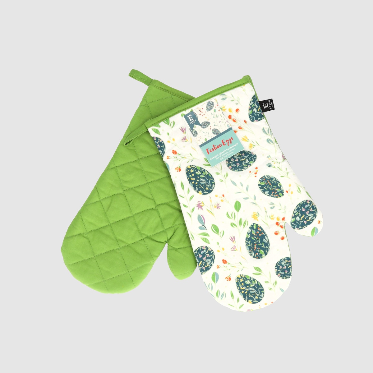 Komplet Rękawic Kuchennych Festive eggs 19x30 cm