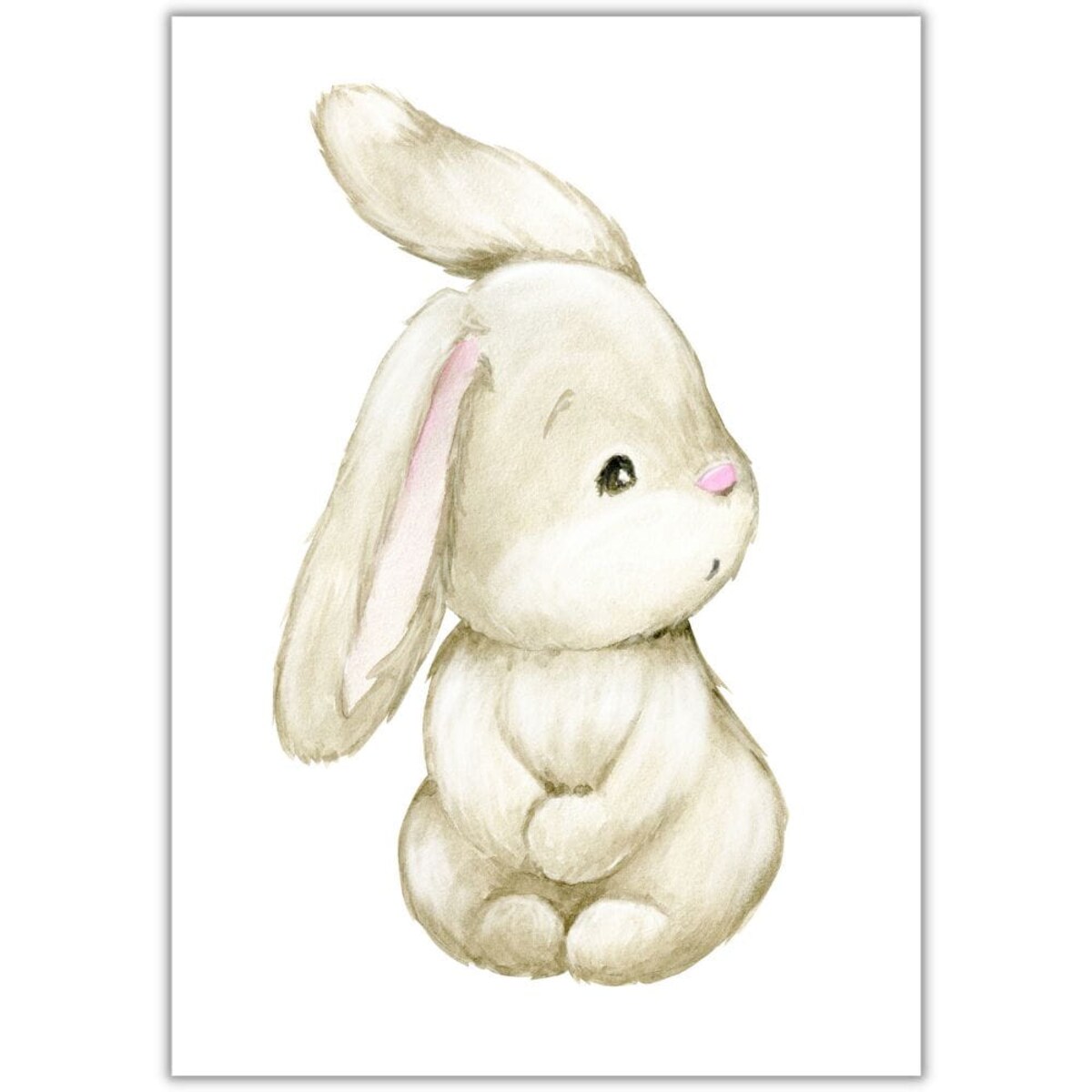 plakat króliczek 2 21x30 cm