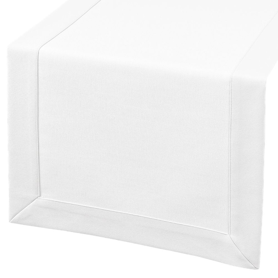 Bieżnik Maxima biały (1000) O5 - 40x140 cm - biały