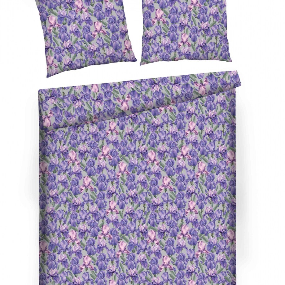 Sateen Bed Linen Floralle 160x200 cm