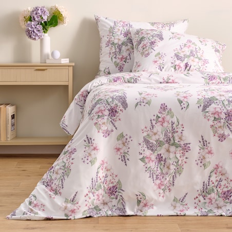 Pościel Z Mikrofibry Bezillo 200x220 cm z motywem kwiatowym