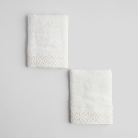 Komplet 2 szt. ręczników do twarzy lub do rąk Palais 30x50 cm