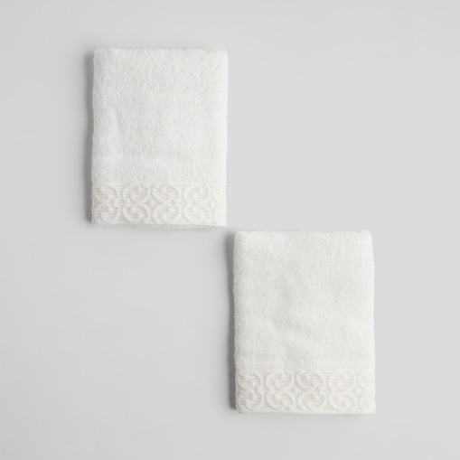 Komplet 2 szt. ręczników do twarzy lub do rąk Palais 30x50 cm