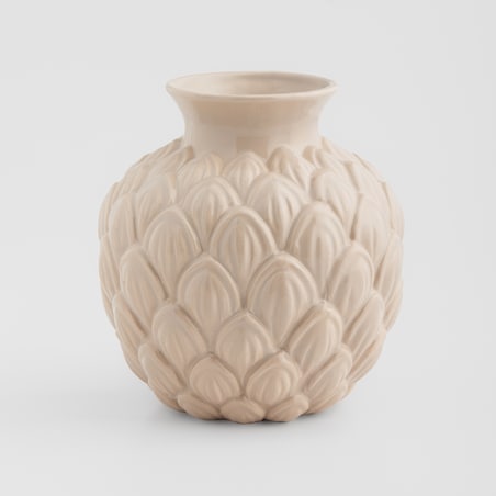 Wazon Artichia z motywem kwiatowym