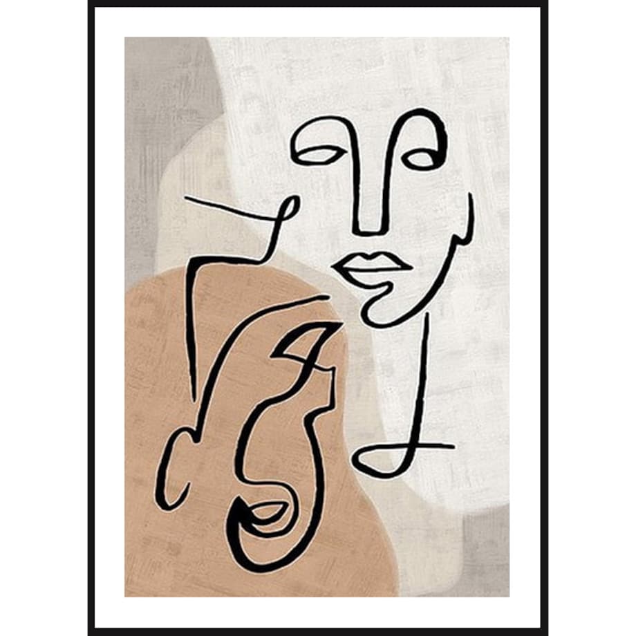 Poster Story, Plakat, Obraz - Linearni Oni, wymiary 60 x 84 cm