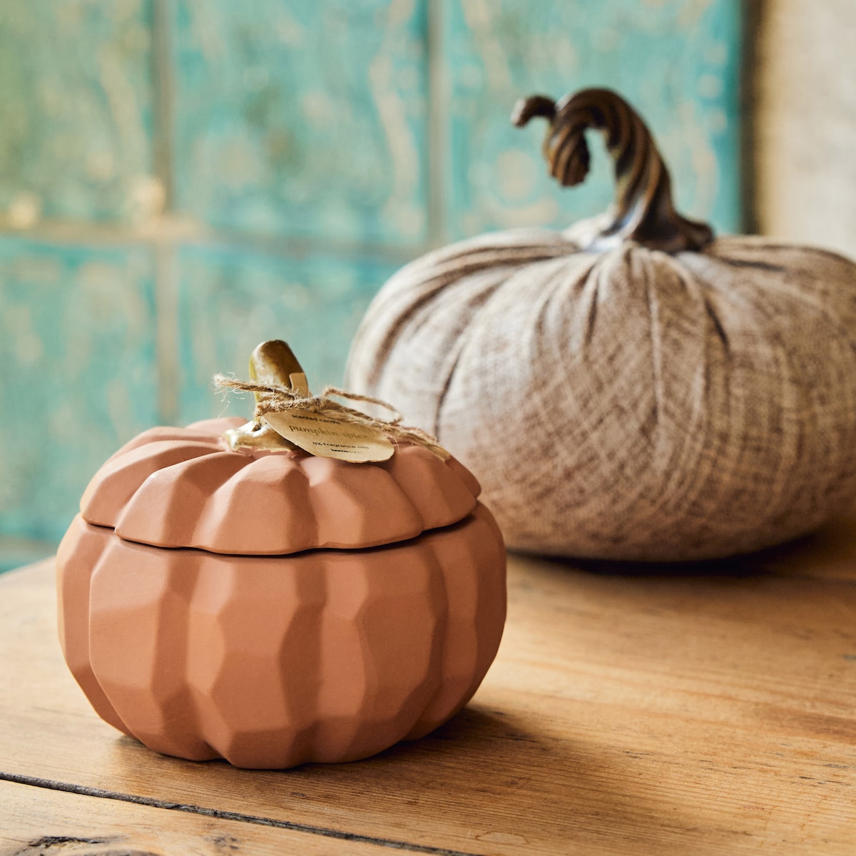 Świeca Zapachowa Pumpis z motywem dyni