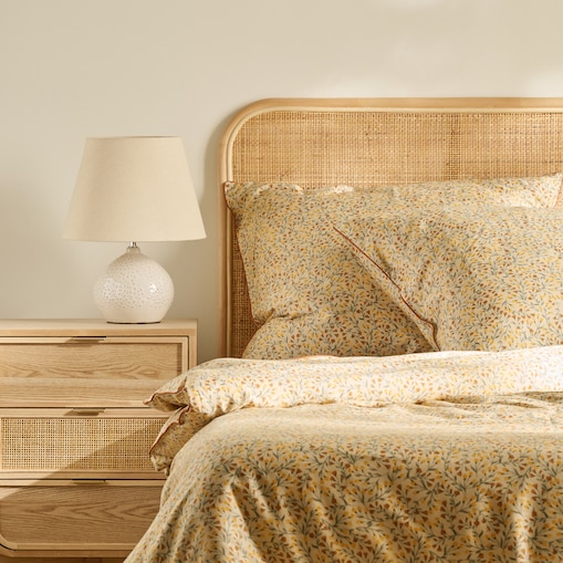 Pościel z bawełny satynowej Crisenta 160x200 cm z motywem kwiatowym