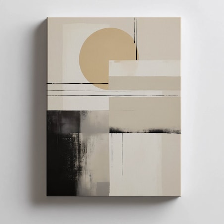 Harmonia Neutralności, 50x70 cm, bez ramy, płótno premium na blejtramie