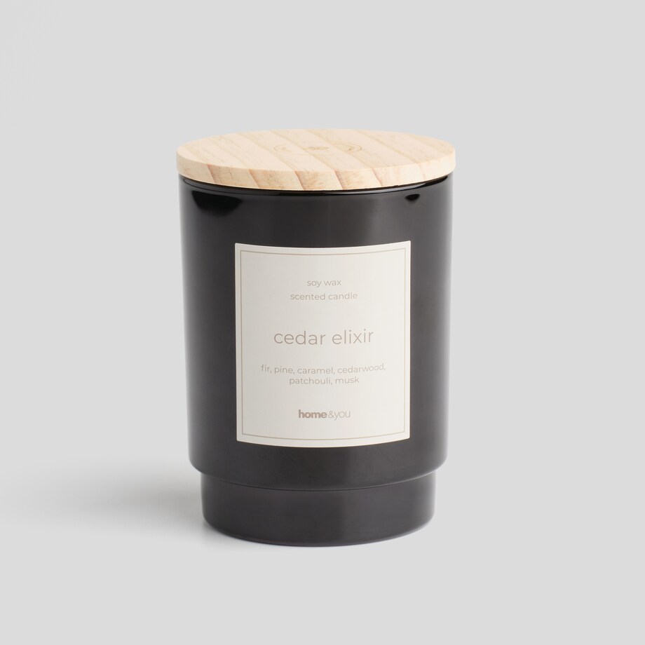 Świeca Zapachowa Scento z motywem napisów