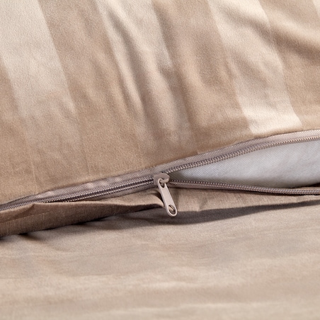 Pościel Welwetowa Zebo 160x200 cm z motywem geometrycznym