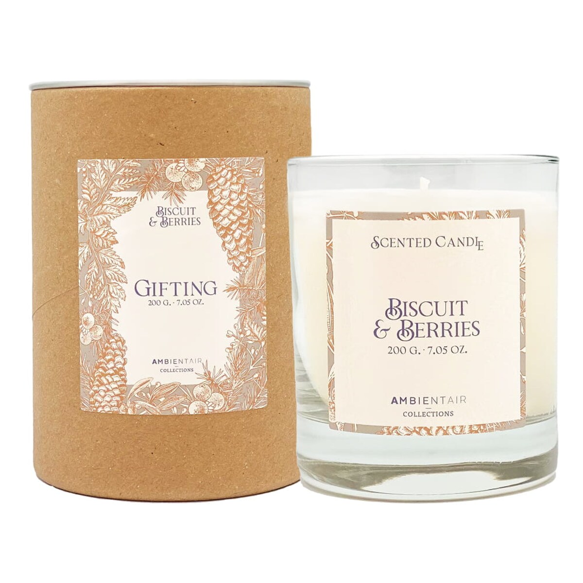 Świeca zapachowa Biscuit & Berries