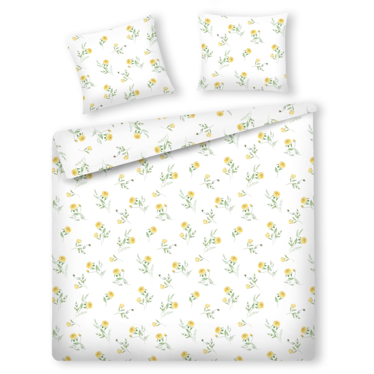 Pościel Bawełniana Lapetal 200x220 cm z motywem kwiatowym