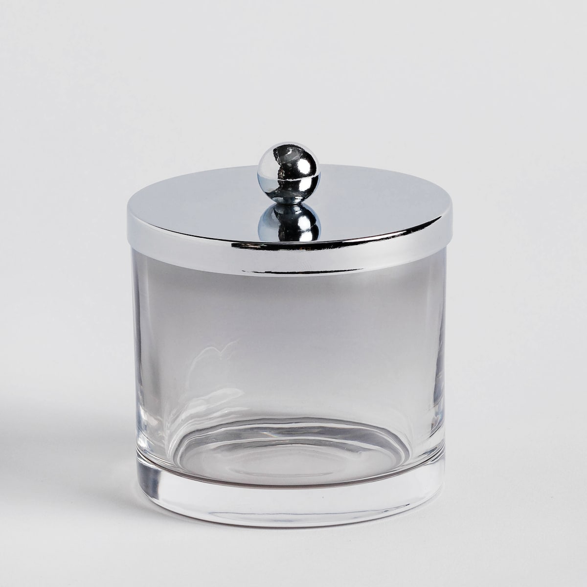 Pojemnik Łazienkowy z Srebrnego Szkła Victoris