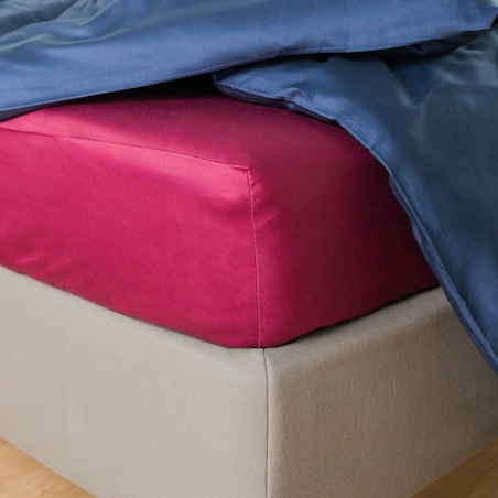 Prześcieradło z Bawełny Satynowej z gumką Satinette 200x220 cm