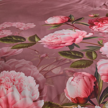 Pościel Z Mikrofibry Wildroso 160x200 cm z motywem kwiatowym