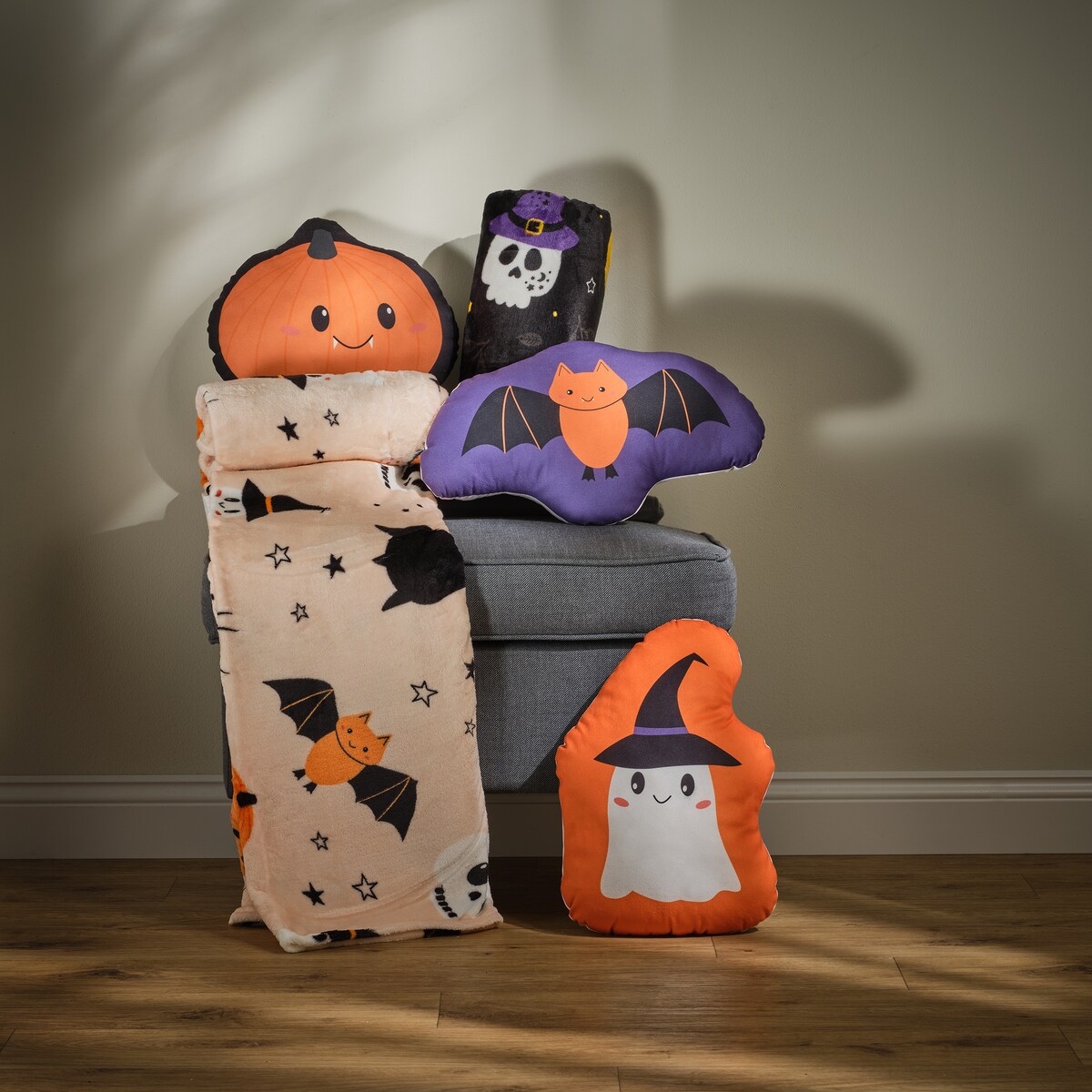 Drukowany koc Batty 130x170 cm